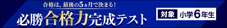 必勝合格力完成テスト