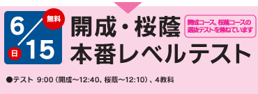 開成桜蔭