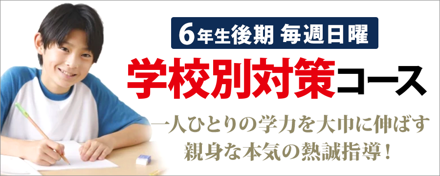 学校別対策コース