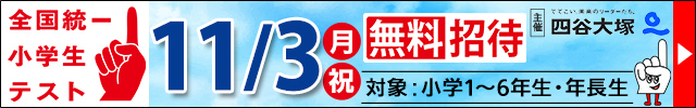 合不合判定テスト 合不合判定テスト|中学受験の四谷大塚