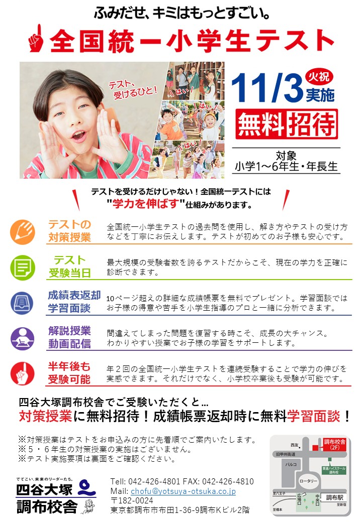 全国統一小学生テスト 全国統一小学生テスト
