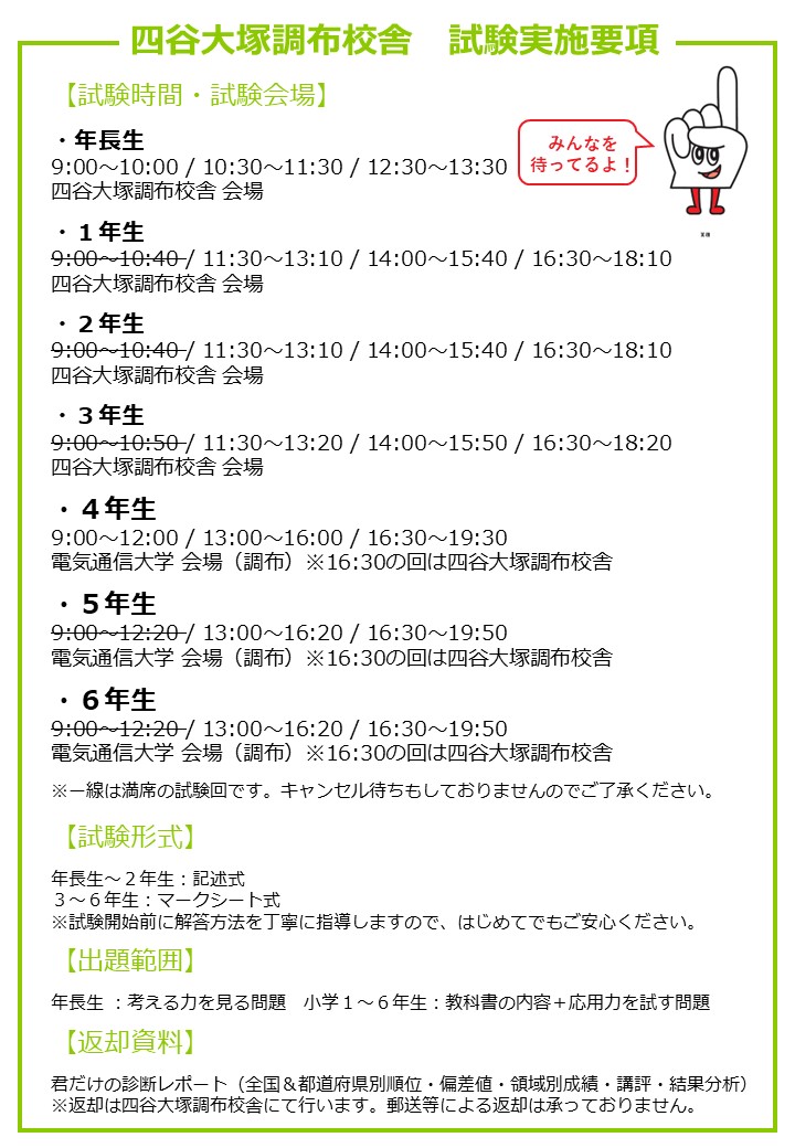 全国統一小学生テスト②