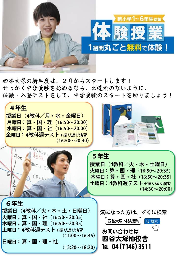 四谷大塚ドットコム 中学受験の四谷大塚 校舎のご案内 | 柏校舎