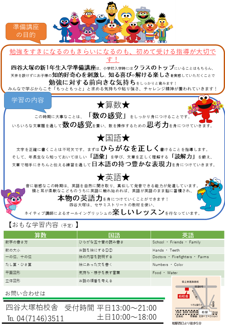 四谷大塚ドットコム 中学受験の四谷大塚 校舎のご案内 | 柏校舎