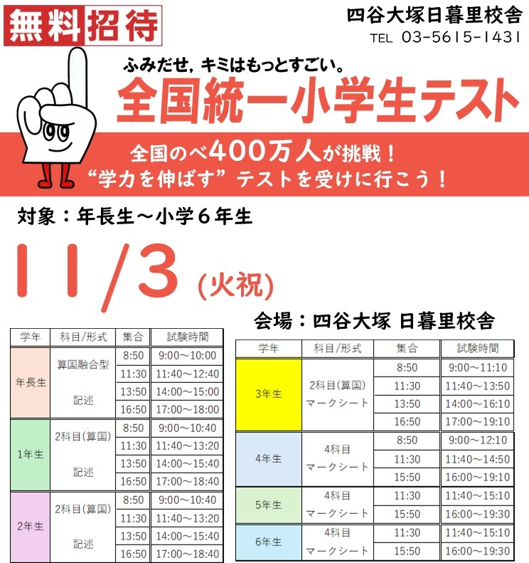 全国統一小学生テスト