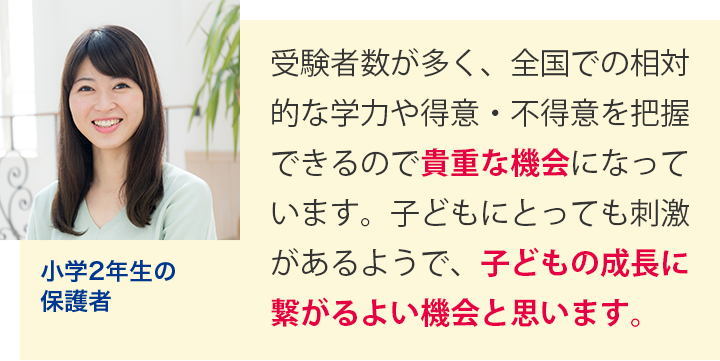 小学2年生の保護者
